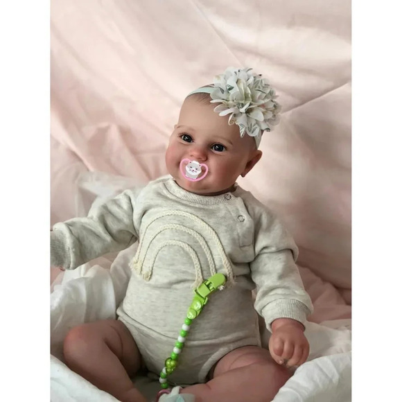 Body Silicone Vinyl Correct  Lifelike Reborn Baby Realistic Newborn Girl Dolls - Picture 2 of 8